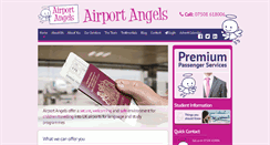 Desktop Screenshot of airportangels.net